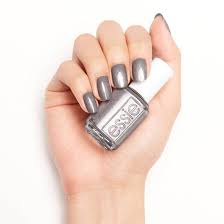 gunmetal metallic nail polish essie