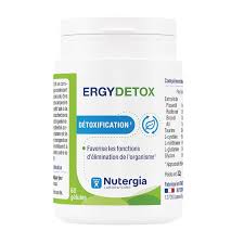 ergydetox 60 capsules nutergia