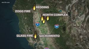 At least 14 active fires are burning through california. Zogg Fire In Shasta County Evacuations Road Closures Live Maps Abc10 Com