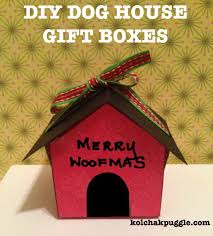 Diy Dog House Gift Boxes Kol S Notes