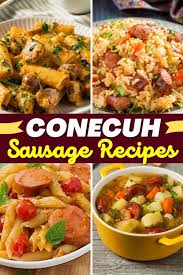 25 conecuh sausage recipes with