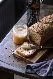 This is an all natural whole grain, sourdough based bread with whole rye kernels. Sunflower Seed Bread Recipe Easy Whole Grain Bread Klara S Life