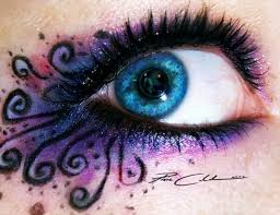 getting creative with your eye makeup