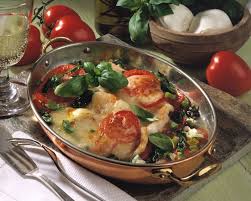 baked redfish fillets with tomatoes and