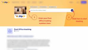 package with post office tracking number