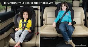 How To Install Cosco Booster Seat A
