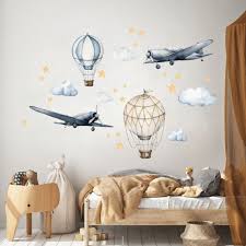 Buy Hot Air Balloon Wall Decal Nursery
