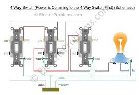 In the first figure, the plug is not inserted, so the terminal 10 and 11 switches are closed routing the. How To Wire A 4 Way Switch With Diagrams And Pdf Electric Problems