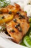 What is a good side with chicken piccata?