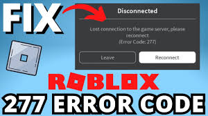 how to fix roblox error code 277 fix
