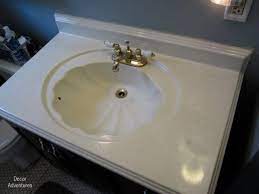 remove a countertop from a vanity