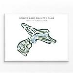 Get Printed Spring Lake Country Club, South Carolina - Golf Course ...
