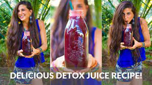 delicious detox juice to cleanse the