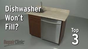 Learn the troubleshooting tricks to keep your dishwasher running right. Dishwasher Won T Fill With Water Dishwasher Troubleshooting Youtube