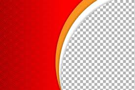 red background template design with