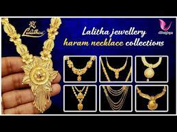 lalitha jewellery light weight necklace