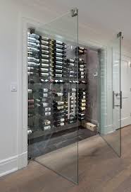 Frameless Wine Room Glass Doors