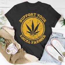 local farmer cans weed 2023 t shirt
