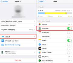 transfer contacts to new iphone 15