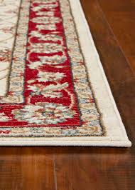 kas avalon ivory red area rugs