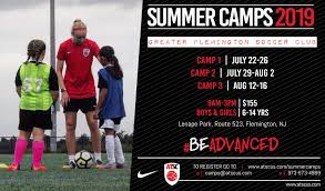 At koa, we love having fun and inviting new folks to join us online as well as at our campgrounds. Gfsc Summer Camp 2019 Greater Flemington Soccer Club Gfsc