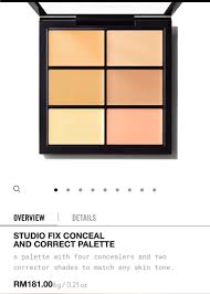 mac cosmetics concealer palette beauty