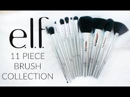 elf cosmetics 11 piece brush collection