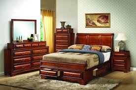 Solid cherry wood firm structure bedroom furniture king size bed *the furniture is with big size and heavy weight. Solid Wood Cherry Bedroom Set G8850a With Storage