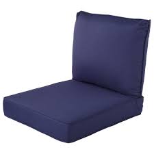 navy deep seat patio chair cushion