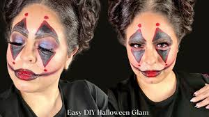 easy clown halloween makeup tutorial