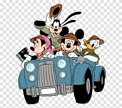 Mickey Mouse And Friends Safari, Car, Vehicle, Transportation, Face  Transparent Png – Pngset.com