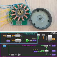 3 phase brushless dc motor control with