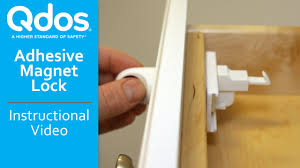 qdos safety adhesive magnet lock for