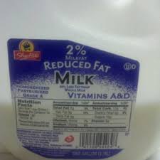 calories in 1 2 cup of milk 2 lowfat