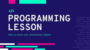 programming lesson google slides