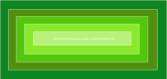 Green Colour Chart The Peak Xperience