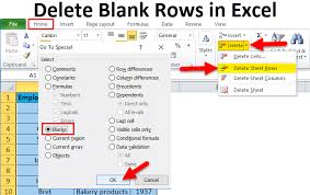 Remove Blank Rows In Excel Examples How To Delete Blank