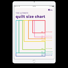 the ultimate printable quilt size chart