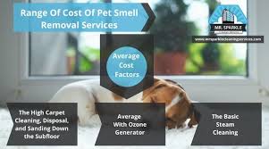 cost of pet smell removal services