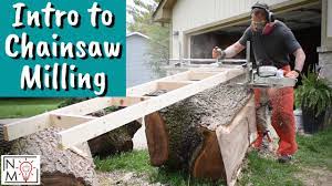 how to start alaskan chainsaw milling