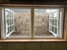 Natural Stone Egress Window Well
