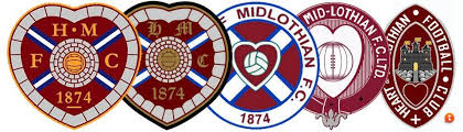 Old Hearts Badge With Castle - The Terrace - Jambos Kickback