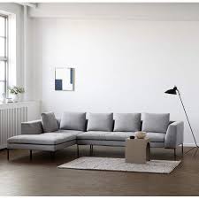 Loano 5 Seater Leather Sofa With Open