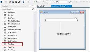 Vb Net Textbox Control Tutorialspoint