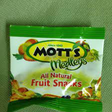 natural fruit snacks and nutrition facts