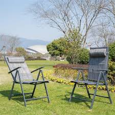 Aluminum Adjustable Folding Chair