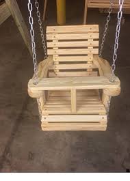 baby swing wood patio furniture