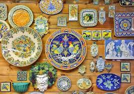 deruta decorative wall plates