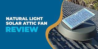 natural light solar attic fan review