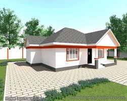 Simple 2 Bedroom House Plan In Nairobi